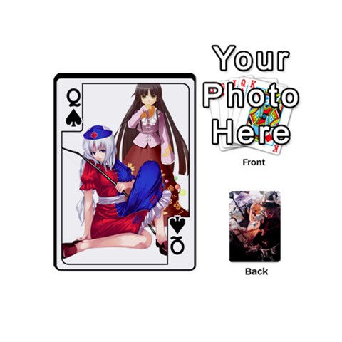 Queen Touhou Mini Pcg By K Kaze Front - SpadeQ