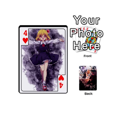 Touhou Mini Pcg By K Kaze Front - Heart4