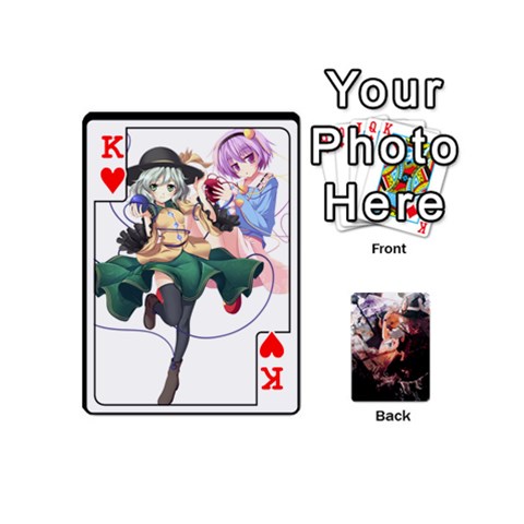 King Touhou Mini Pcg By K Kaze Front - HeartK
