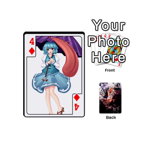 Touhou Mini Pcg By K Kaze Front - Diamond4