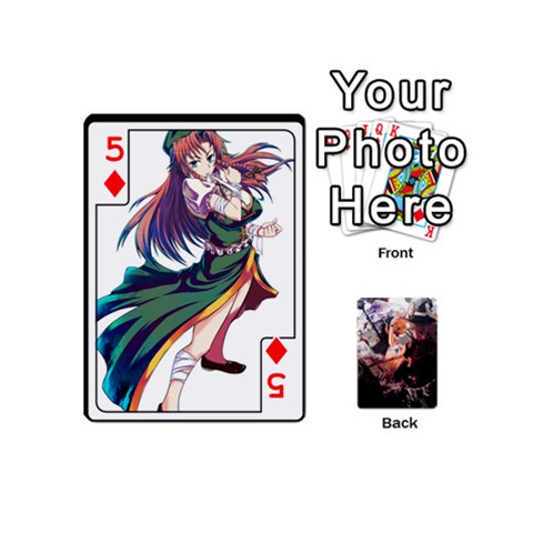 Touhou Mini Pcg By K Kaze Front - Diamond5