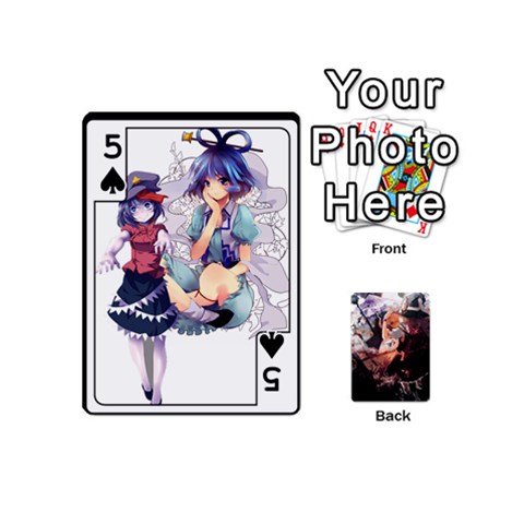 Touhou Mini Pcg By K Kaze Front - Spade5