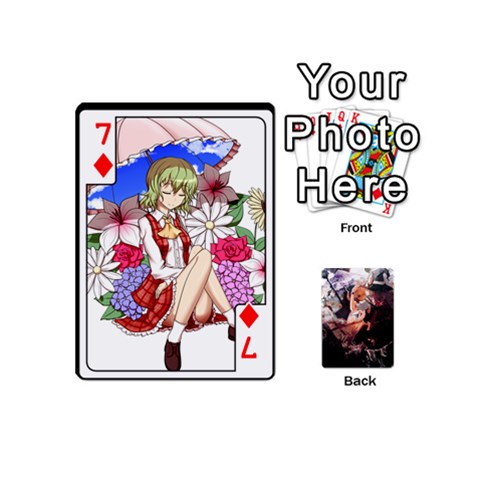 Touhou Mini Pcg By K Kaze Front - Diamond7