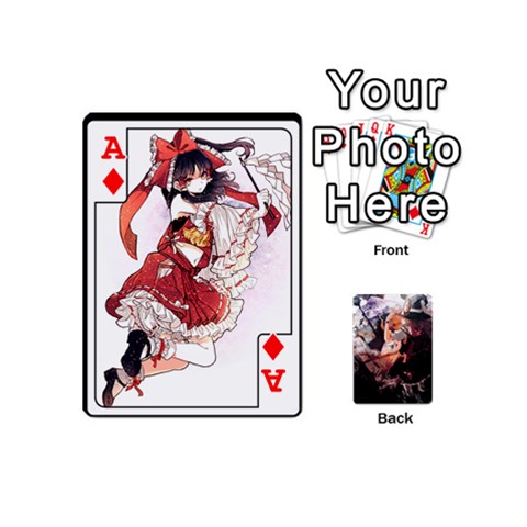 Ace Touhou Mini Pcg By K Kaze Front - DiamondA