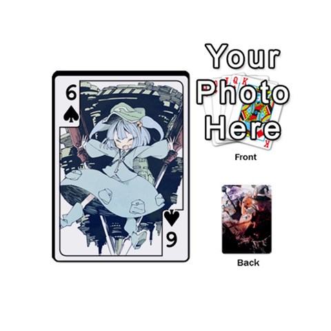 Touhou Mini Pcg By K Kaze Front - Spade6