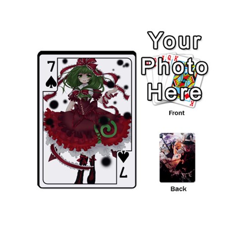 Touhou Mini Pcg By K Kaze Front - Spade7