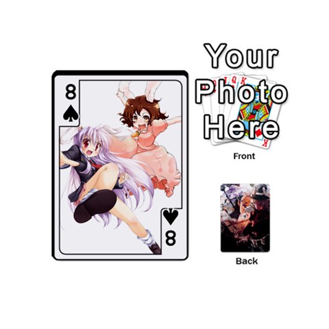 Touhou Mini Pcg By K Kaze Front - Spade8