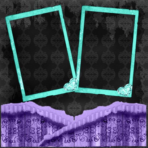 Beauty By Touched By A Butterfly 12 x12  Scrapbook Page - 1