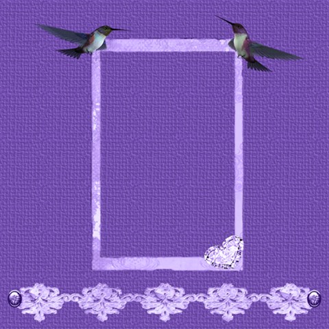 Beauty By Touched By A Butterfly 12 x12  Scrapbook Page - 2