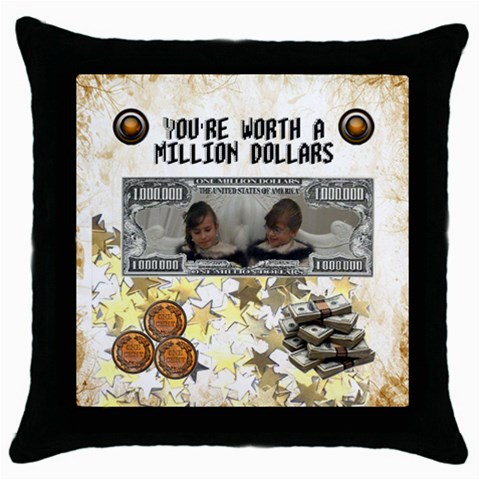 Priceless Cushion By Malky Front