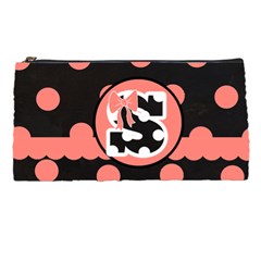 Pink Polka Dot Pencil Case