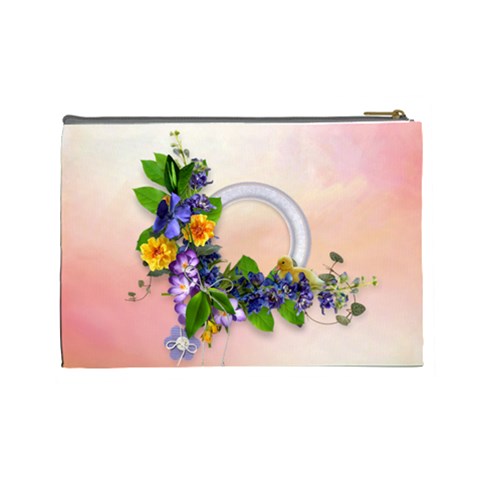 Spring Cosmetic Bag (l) By Elena Petrova Back
