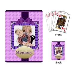 Memory - Playing Cards Single Design (Rectangle) Memory - Playing Cards Single Design (Rectangle)