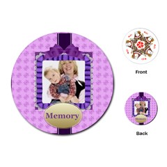 memoy of happy time - Playing Cards Single Design (Round) memoy of happy time - Playing Cards Single Design (Round)