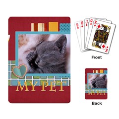 my pet - Playing Cards Single Design (Rectangle)