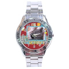 my pets - Stainless Steel Analogue Watch