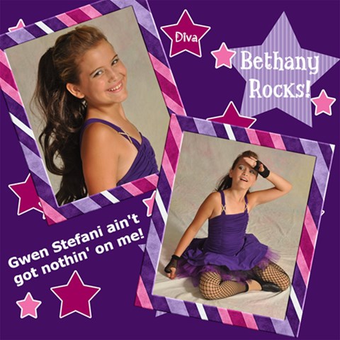 Bethany Dance 2011 By Echo Kirkland 12 x12  Scrapbook Page - 2