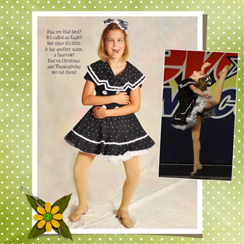 Bethany Dance 2011 By Echo Kirkland 12 x12 Scrapbook Page - 24 Bethany Dance 2011 By Echo Kirkland 12 x12 Scrapbook Page - 24