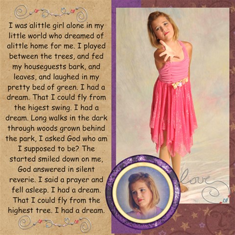 Bethany Dance 2011 By Echo Kirkland 12 x12 Scrapbook Page - 6 Bethany Dance 2011 By Echo Kirkland 12 x12 Scrapbook Page - 6