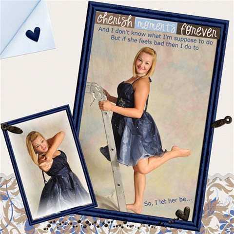 Lysney 2011 Dance By Echo Kirkland 12 x12  Scrapbook Page - 2