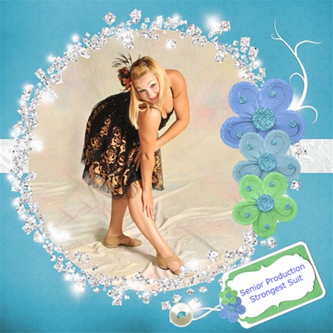 Lysney 2011 Dance By Echo Kirkland 12 x12  Scrapbook Page - 7