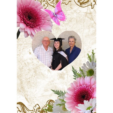 Birthday/graduation/general Heart 3d Card By Deborah Inside