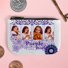 purple - Mini Coin Purse