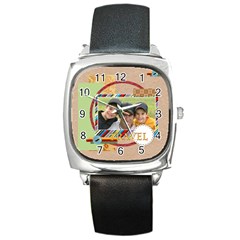 travel - Square Metal Watch travel - Square Metal Watch
