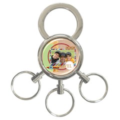 travel - 3-Ring Key Chain