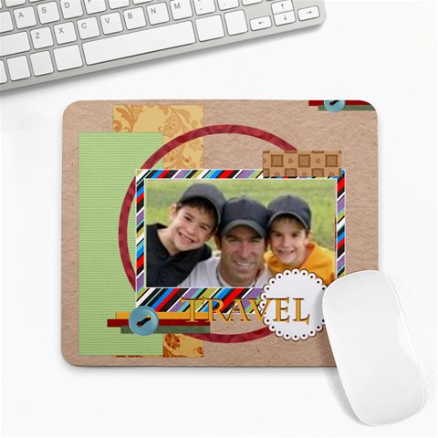 Travel By Joely 9.25 x7.75  Mousepad - 1
