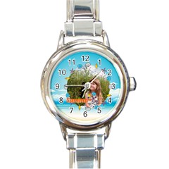 summer - Round Italian Charm Watch