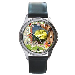 kids - Round Metal Watch