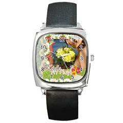 kids - Square Metal Watch