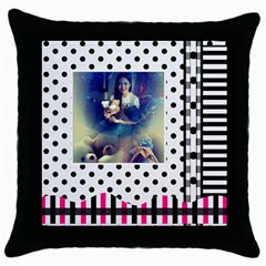 ronacalmaobien - Throw Pillow Case (Black)