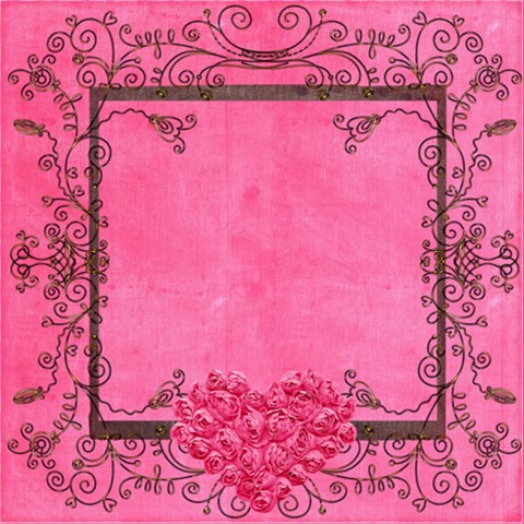 Deco Rosa 8 X 8 Scrapbook Pages By Catvinnat 8 x8  Scrapbook Page - 9