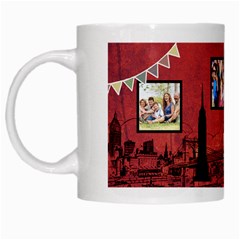 Big Apple - New York Coffee Mug - White Mug