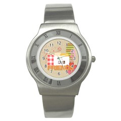 friends - Stainless Steel Watch