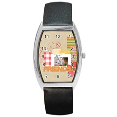 friends - Barrel Style Metal Watch