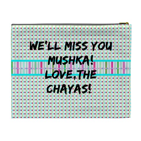 Mushka Cosmetic Bag By Chaya Back