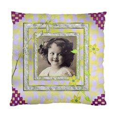 Pretty Green Cushion  cover single side (5 styles) - Standard Cushion Case (One Side)