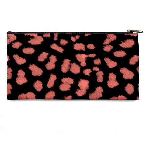 Animal Print Pencil Pouch By Lmrt Back
