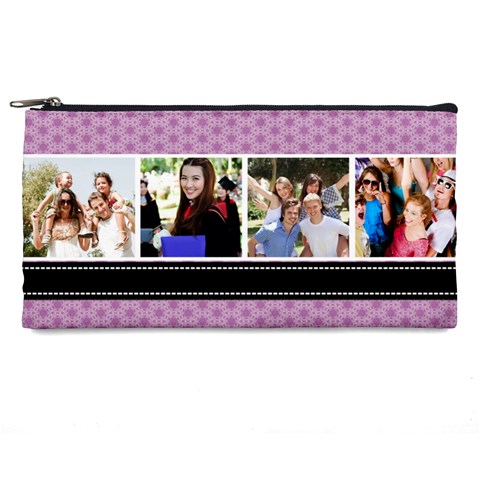 Purple Pencil Case By Lmrt Front