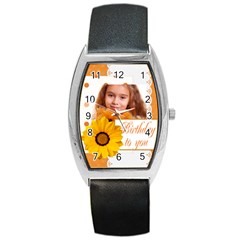 hb - Barrel Style Metal Watch hb - Barrel Style Metal Watch