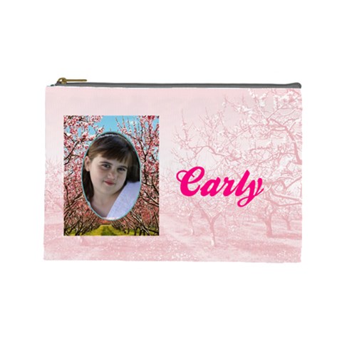 Blossom Large Makeup Bag By Patricia W Front