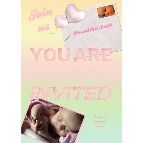 Join Us Girl 3d Card By Deborah Inside