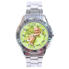 Nature life - Stainless Steel Analogue Watch