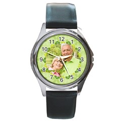 Nature life - Round Metal Watch