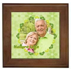 nature life - Framed Tile