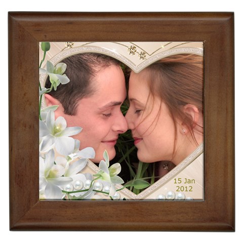 Love Framed Tile By Deborah Front