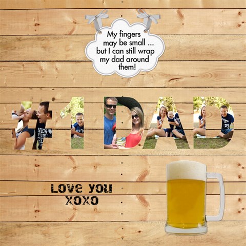 Love Number 1 Dad 3d Card By Lil Inside